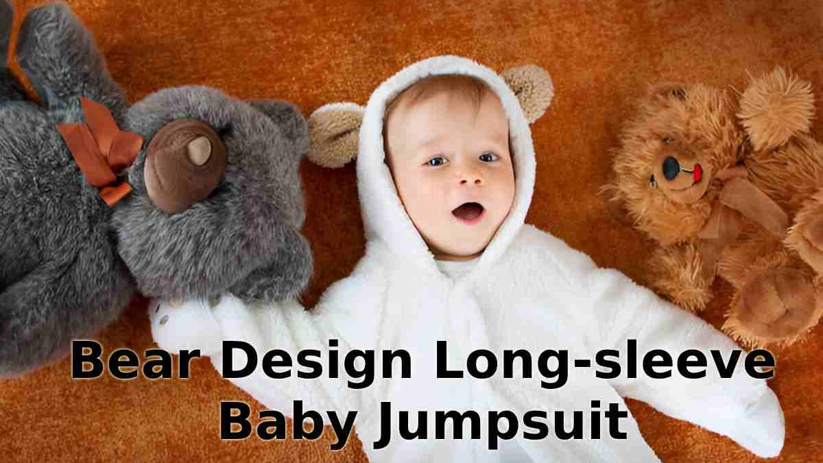 Thesparkshop.In:Product/Bear-Design-Long-Sleeve-Baby-Jumpsuit