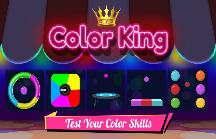 What is the Color King Game_