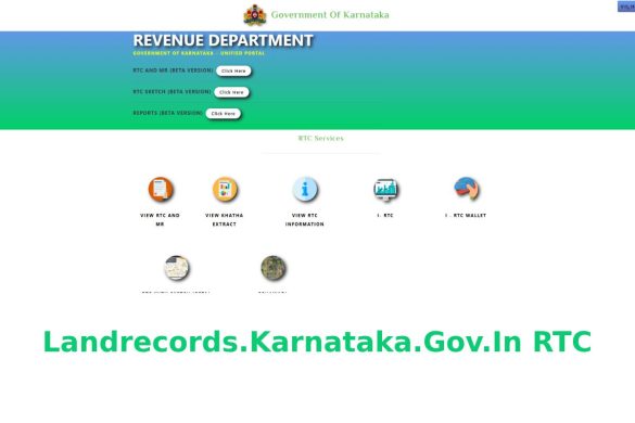 Landrecords.Karnataka.Gov.In RTC